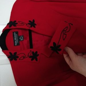 Gorgeously embroidered lined dress